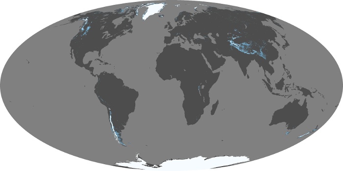Global Map Snow Cover Image 270