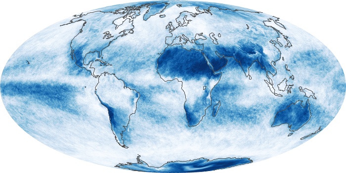 Global Map Cloud Fraction Image 46