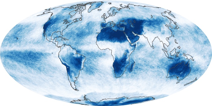 Global Map Cloud Fraction Image 79