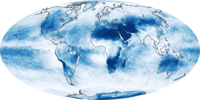 Global Map Cloud Fraction Image 272