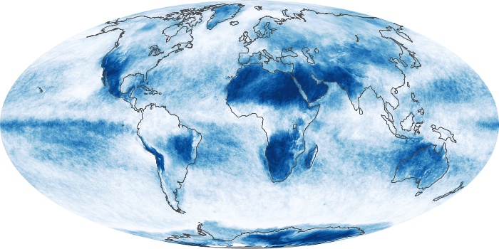 Global Map Cloud Fraction Image 292