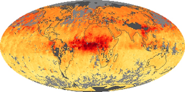 Global Map Carbon Monoxide Image 12