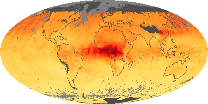 Global Map Carbon Monoxide Image 23