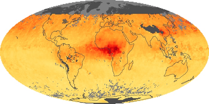Global Map Carbon Monoxide Image 70