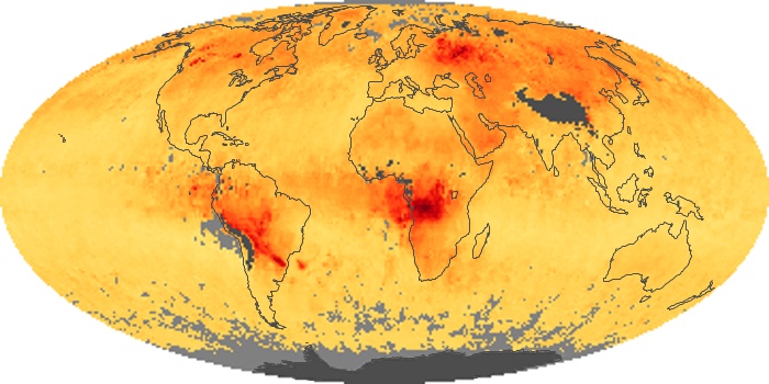Global Map Carbon Monoxide Image 126