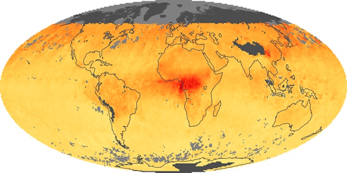 Global Map Carbon Monoxide Image 130