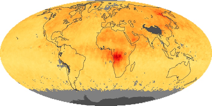 Global Map Carbon Monoxide Image 137