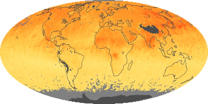 Global Map Carbon Monoxide Image 171