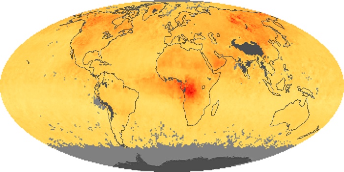 Global Map Carbon Monoxide Image 221