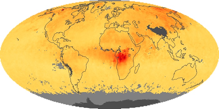 Global Map Carbon Monoxide Image 245