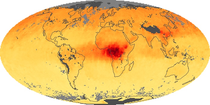 Global Map Carbon Monoxide Image 252