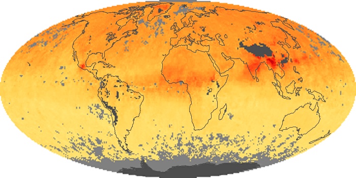 Global Map Carbon Monoxide Image 254