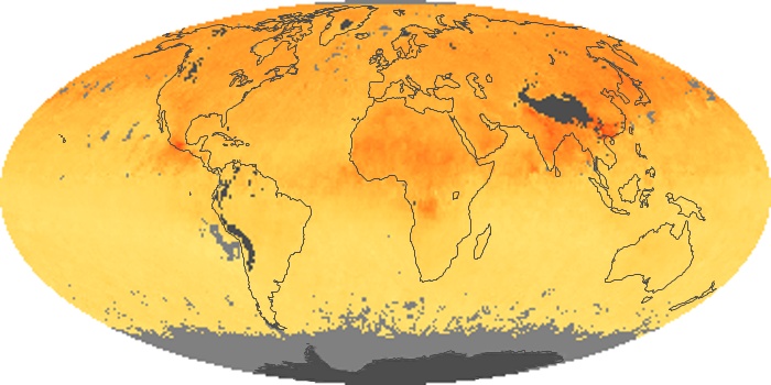 Global Map Carbon Monoxide Image 267