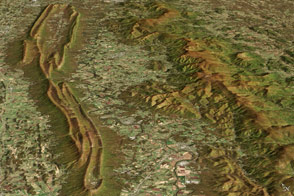Contrasting Ridges in Virginia