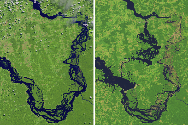 Reshaping the Xingu River